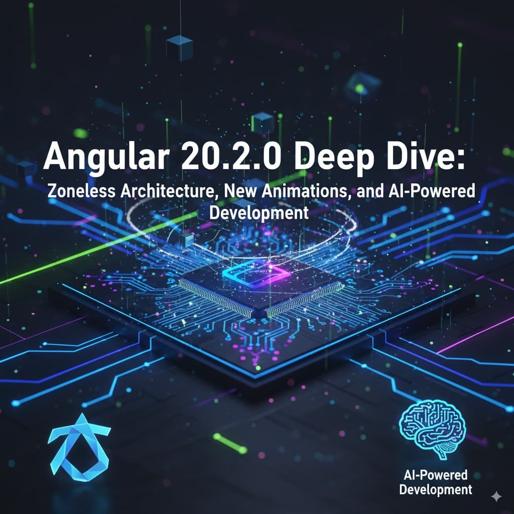 Angular 20.2.0 Deep Dive: Zoneless Architecture, New Animations, and AI-Powered Development