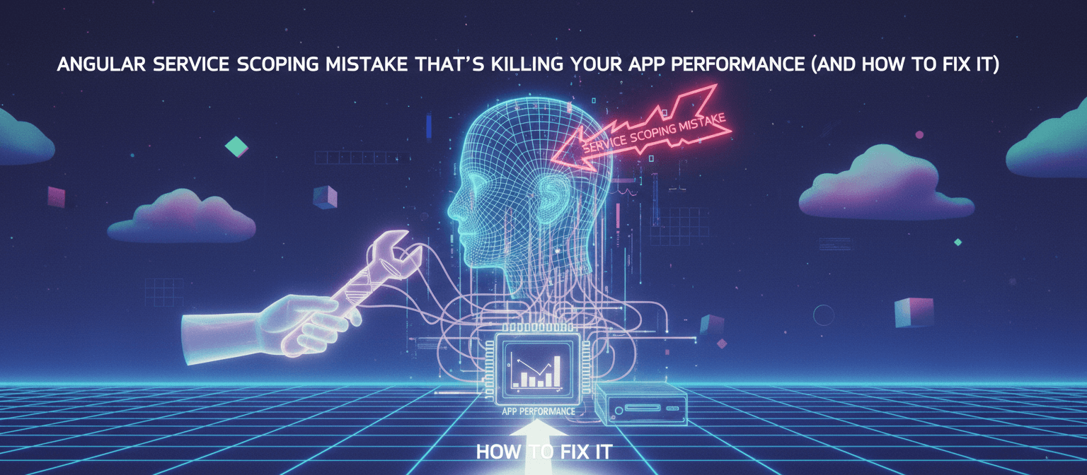The Angular Service Scoping Mistake That's Killing Your App Performance (And How to Fix It)